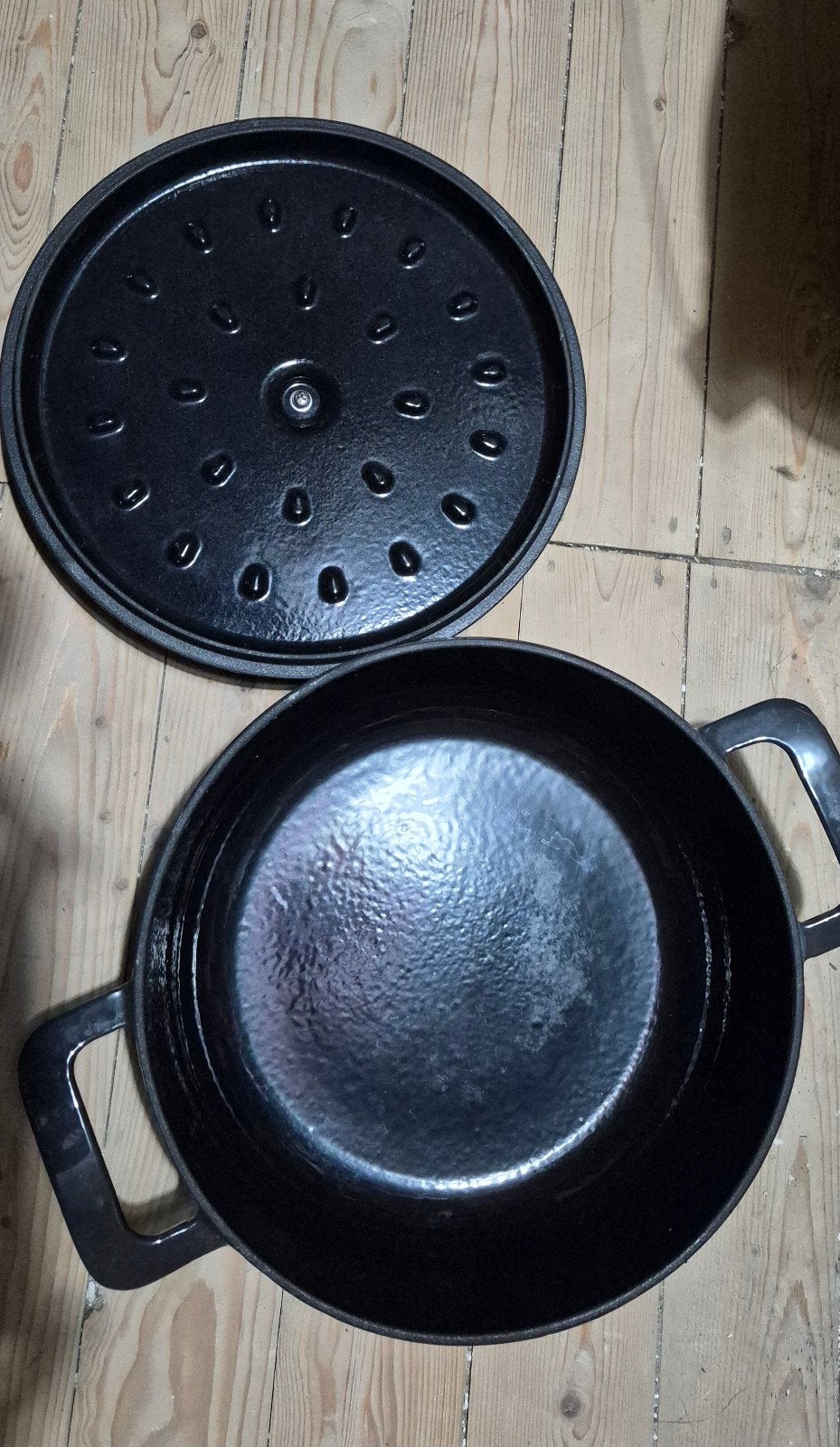 Brabantia gietijzeren braadpan 28cm - The Dutch 28, Ophalen of Verzenden, Zo goed als nieuw, Met deksel, Overige merken