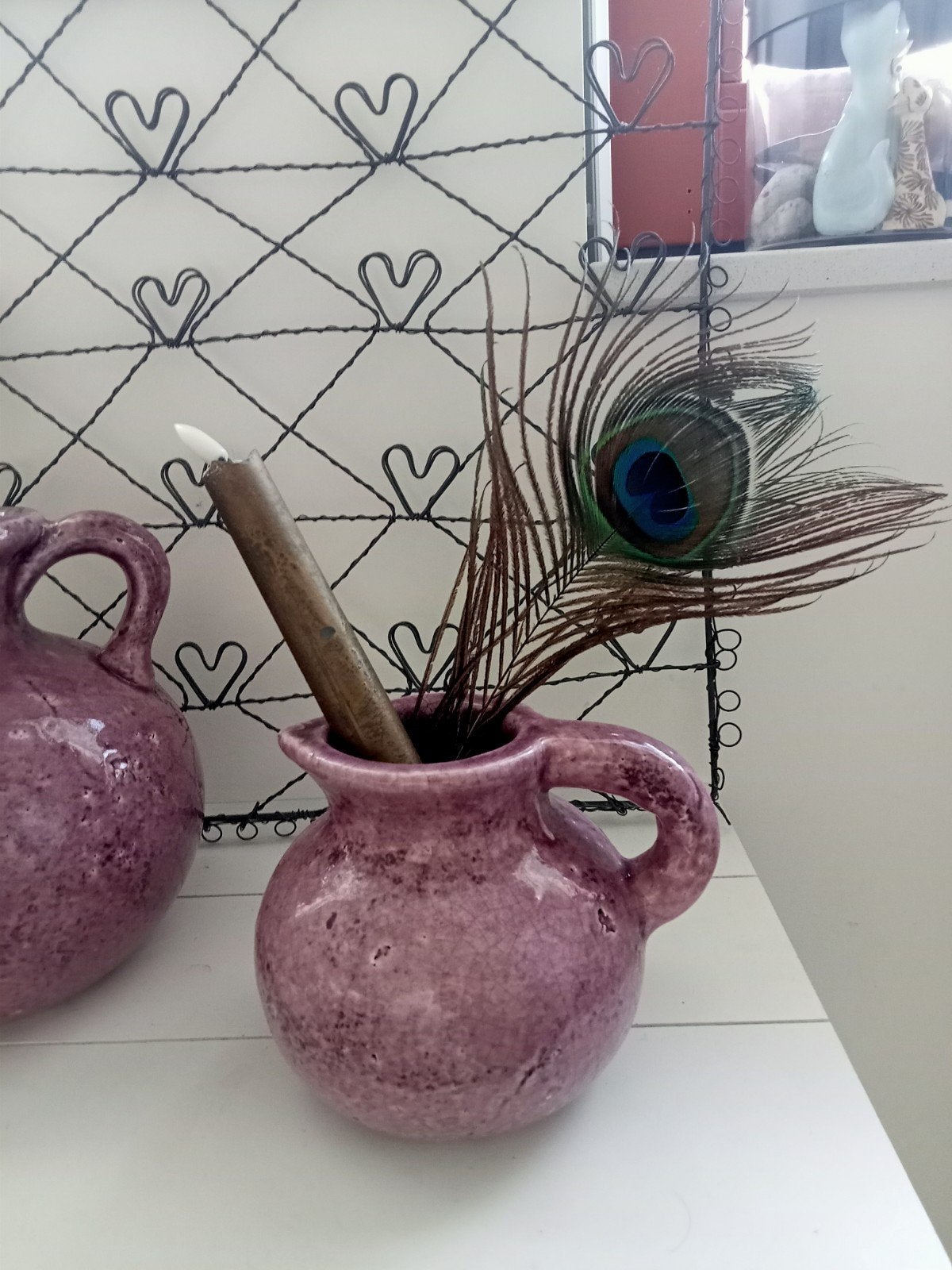 Loods 5 " Schenkkan/vaas ", Paars, 14 cm, Nieuw, Ophalen of Verzenden
