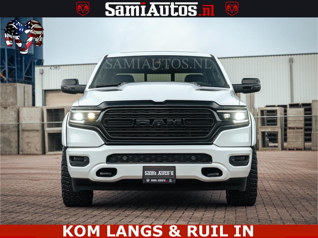 Dodge Ram 1500 Limited Night | 5.7 V8 Hemi Full Option | LPG, Auto's, Automaat, 5654 cc, Met garantie (alle), 402 pk