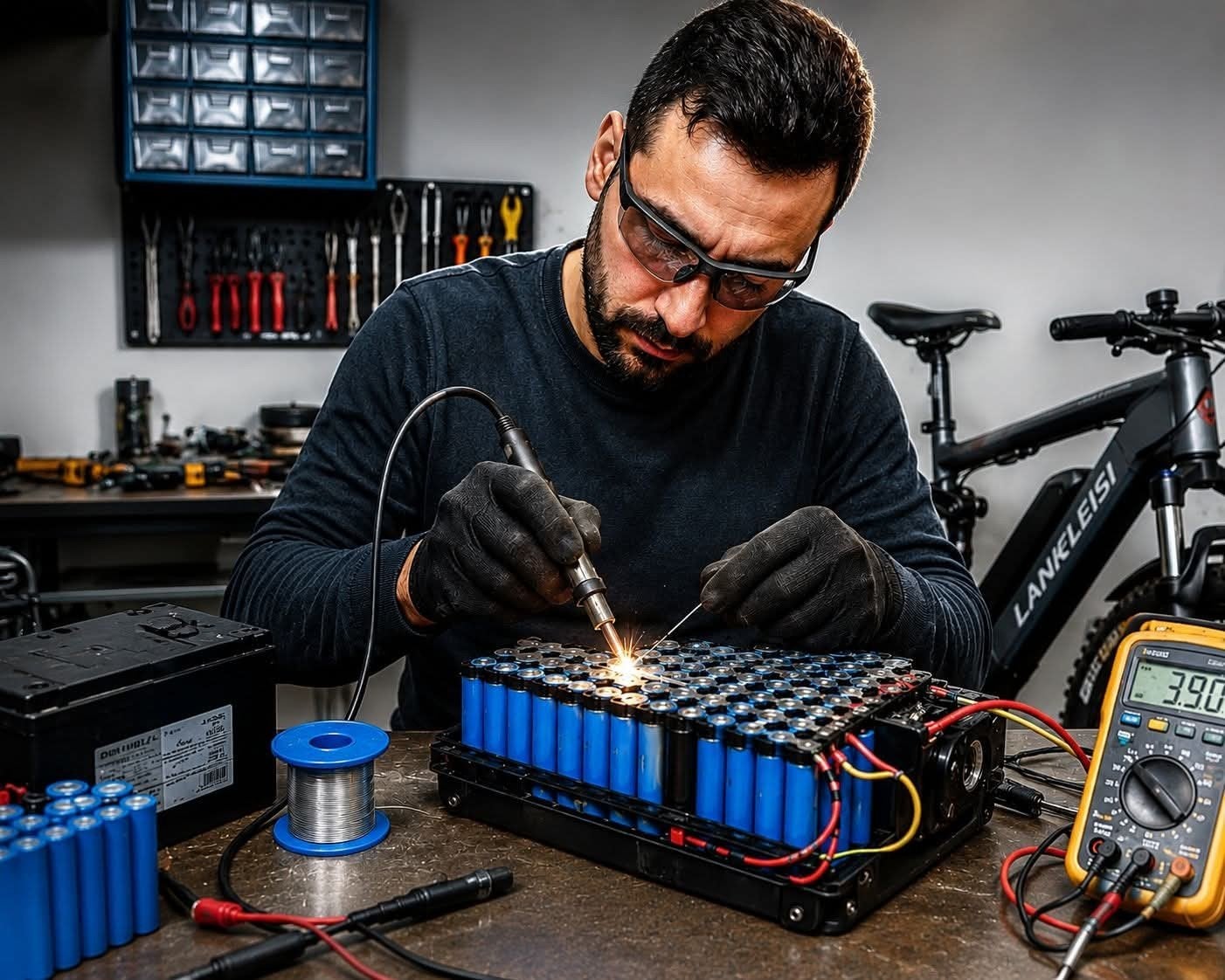 Accu revisie, onderhoud en reparatie e-bike accu's, Nieuw