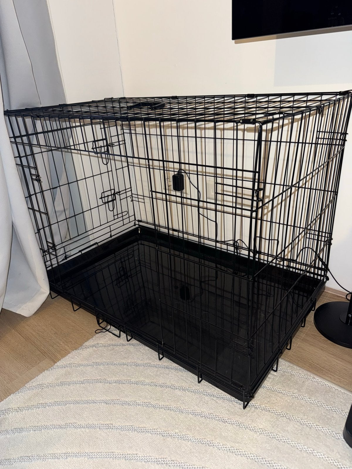 Dog crate large size 92x64x59cm, Ophalen, Gebruikt