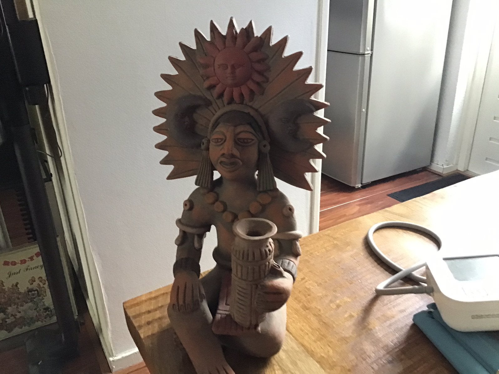 Oud Peruaans beeld, Antiek en Kunst, Ophalen