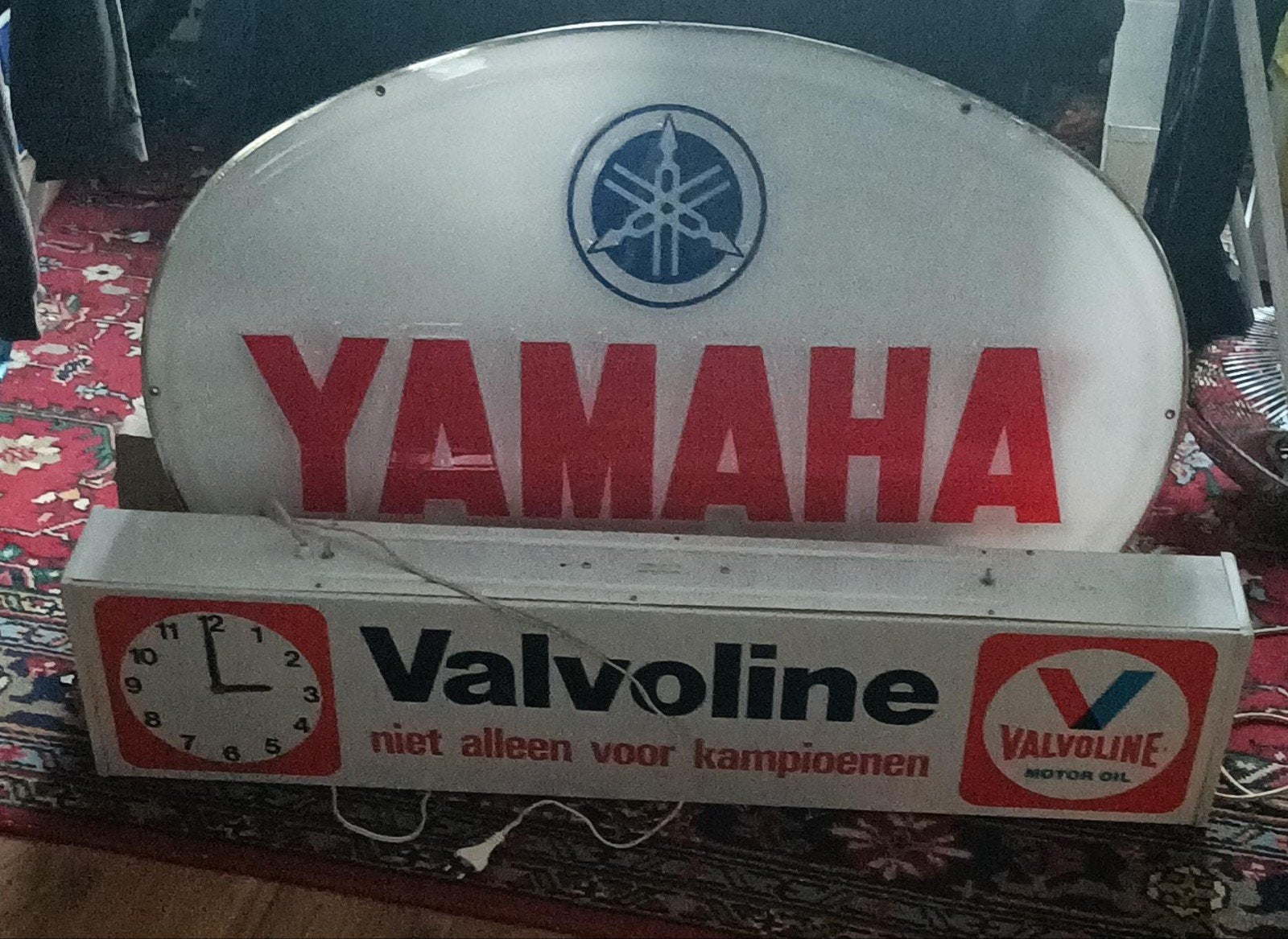 Valvoline lichtbak - werkt perfect & originele TL buis, Ophalen of Verzenden, Zo goed als nieuw, Lichtbak of (neon) lamp