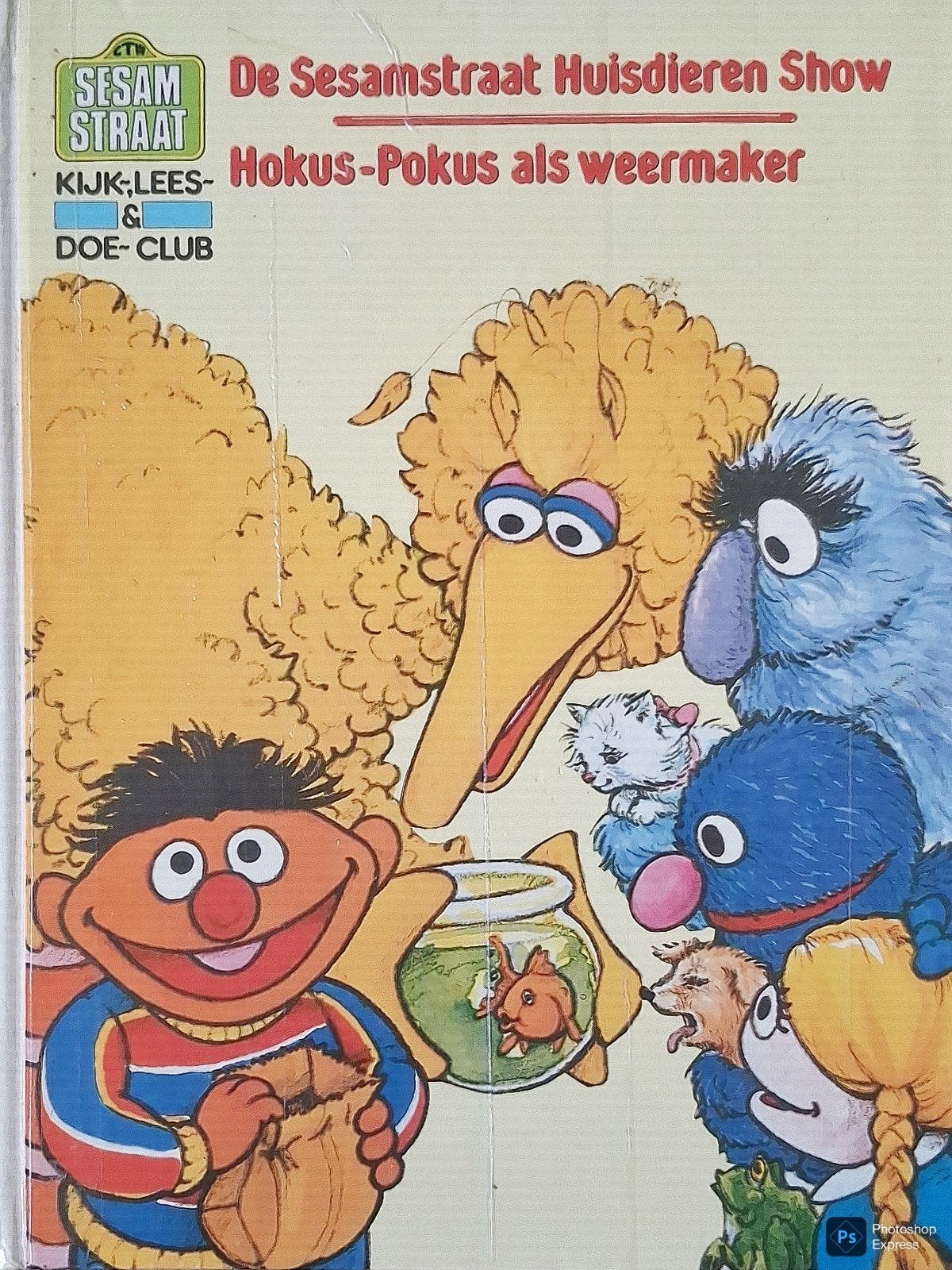 Sesamstraat Kijk-, Lees- & Doe-Club De Sesamstraat Huisdiere, Boeken, Gelezen, Fictie algemeen, Jongen of Meisje, Ophalen of Verzenden