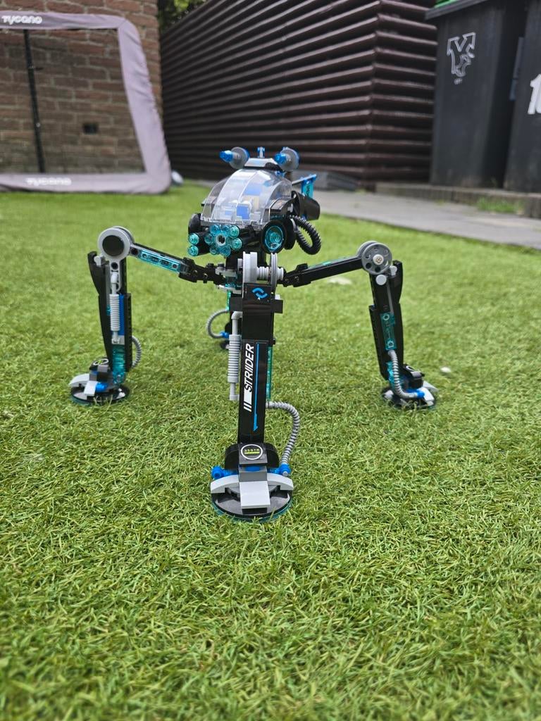 Lego ninjago waterstrider 70611, Lego, Ophalen of Verzenden, Zo goed als nieuw, Inclusief minifiguren