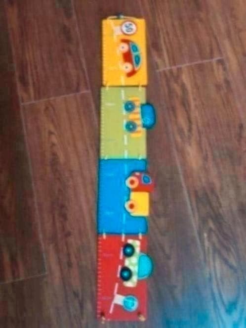 Leuke houten meetlat voor kinderen met auto's, Kinderen en Baby's, Kinderkamer | Inrichting en Decoratie, Ophalen of Verzenden