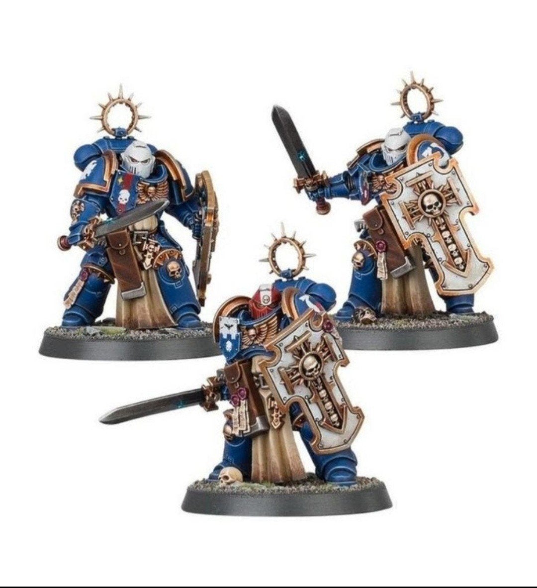 Warhammer 40k space marines bladeguard veterans, Verzenden, Zo goed als nieuw, Warhammer 40000, Figuurtje(s)