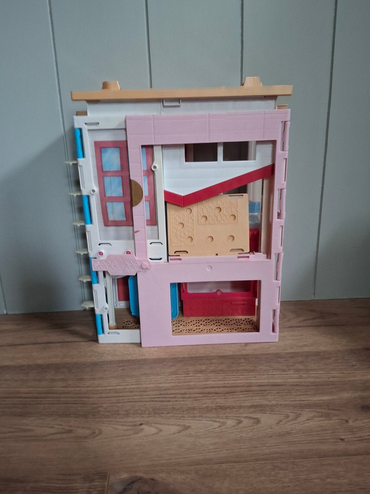 Barbie Opvouwbaar Droomhuis met Zwembad en Meubels, Ophalen of Verzenden