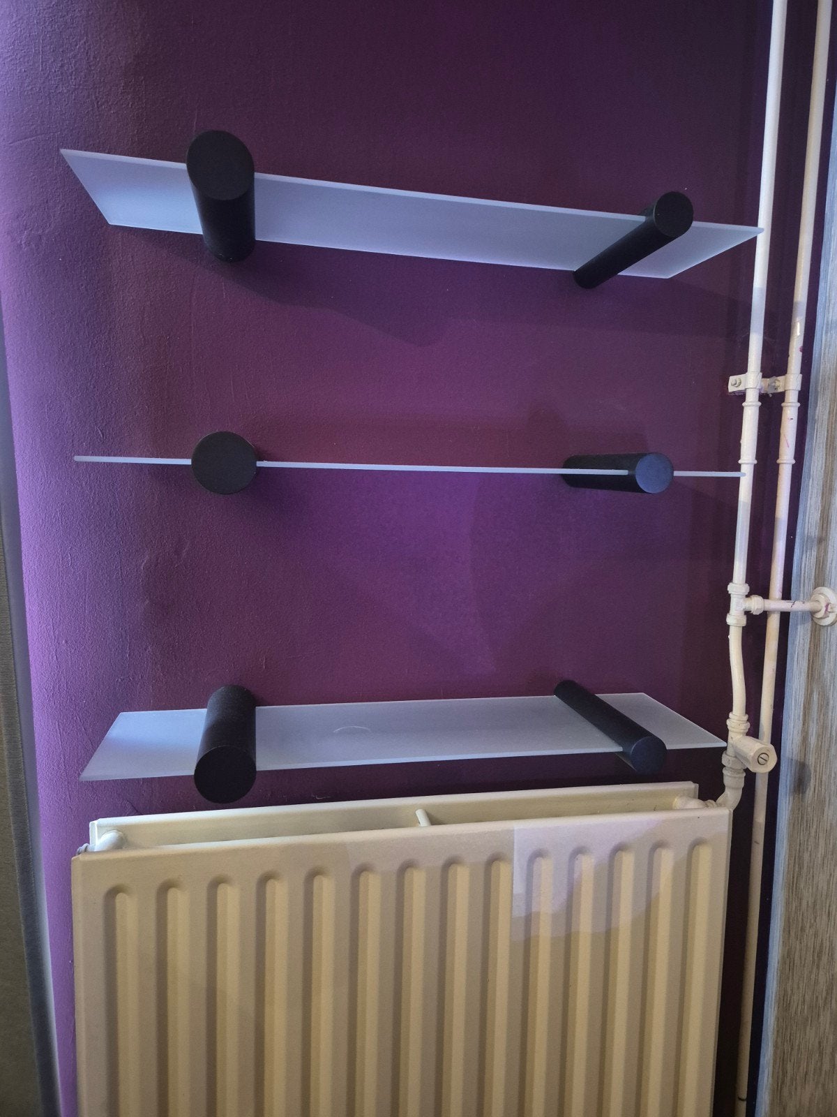Ikea Glazen Planken - Set van 3, Ophalen, Gebruikt