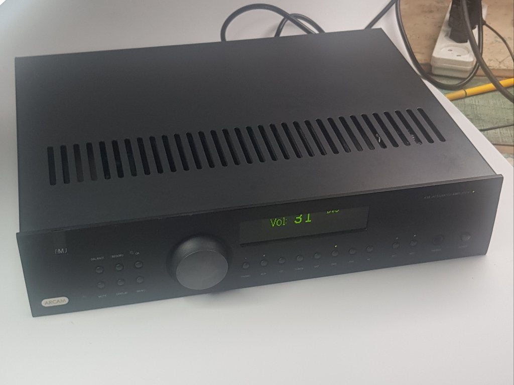 Arcam FMJ A38 Geïntegreerde Versterker  2x105W  Nette Staat, Zo goed als nieuw, 60 tot 120 watt, Stereo, Ophalen