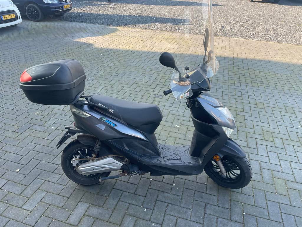 Nipponia E-Rex Elektrische Scooter - Grijs, Ophalen of Verzenden, Gebruikt, Overige typen, Overige merken