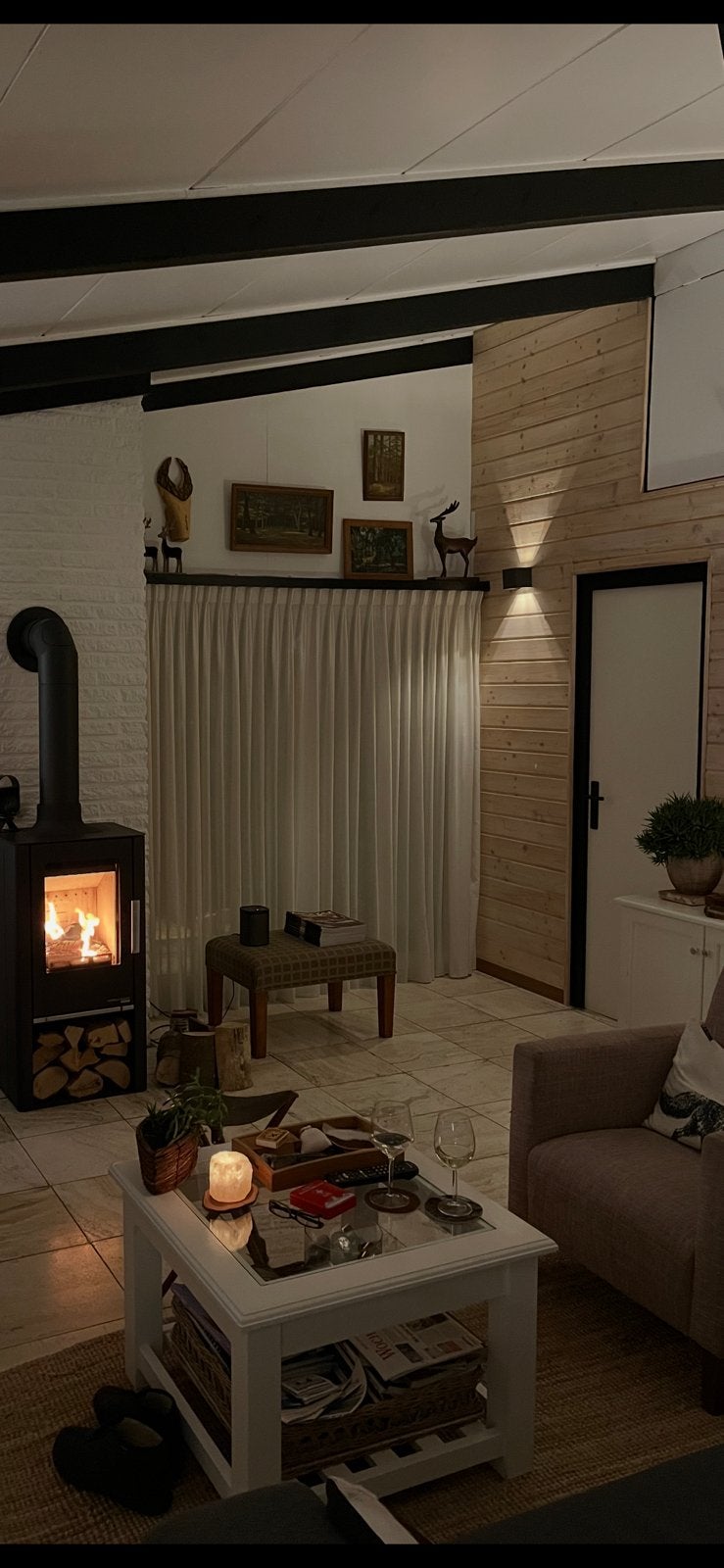 Salontafel, Huis en Inrichting, Tafels | Salontafels, Ophalen, Gebruikt, 50 tot 100 cm, Vierkant