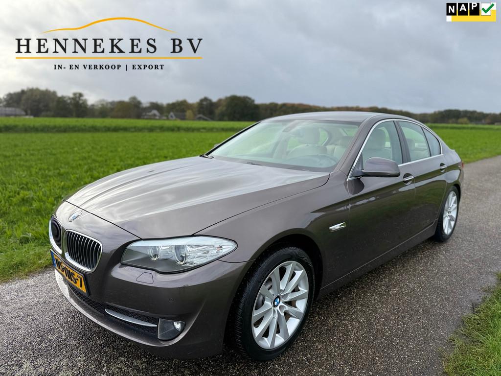 BMW 5-serie 520i Executive, Auto's, Automaat, Euro 5, Gebruikt, Navigatiesysteem