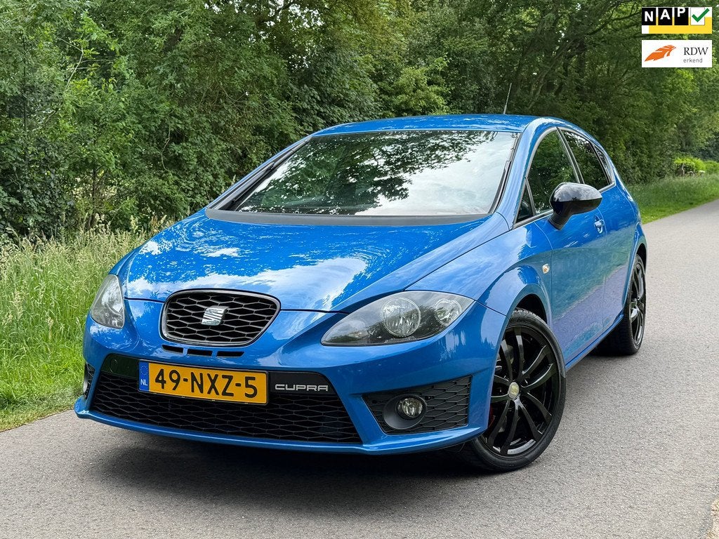 Seat Leon 2.0 TFSI Cupra | Orgineel NL + 2de eigenaar + Scha, Voorwielaandrijving, Euro 5, Stof, Gebruikt