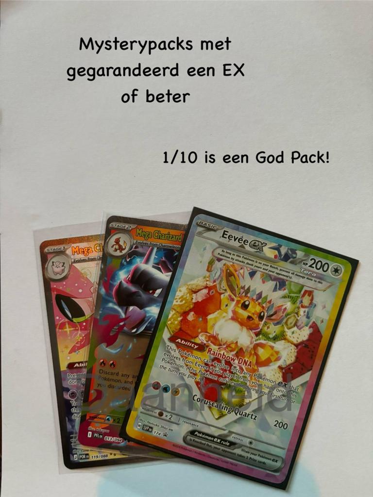 Pokemon mystery packs!, Ophalen of Verzenden, Zo goed als nieuw