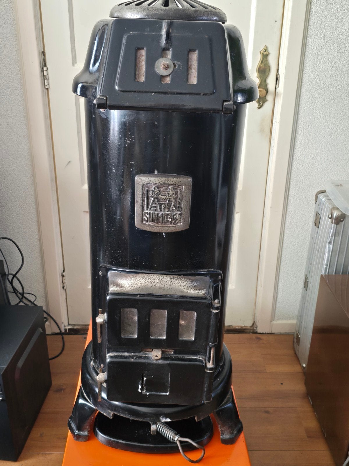 Etna potkachel type Sun 1034A met asla en tang, Ophalen, Gebruikt, Vrijstaande haard, Houthaard