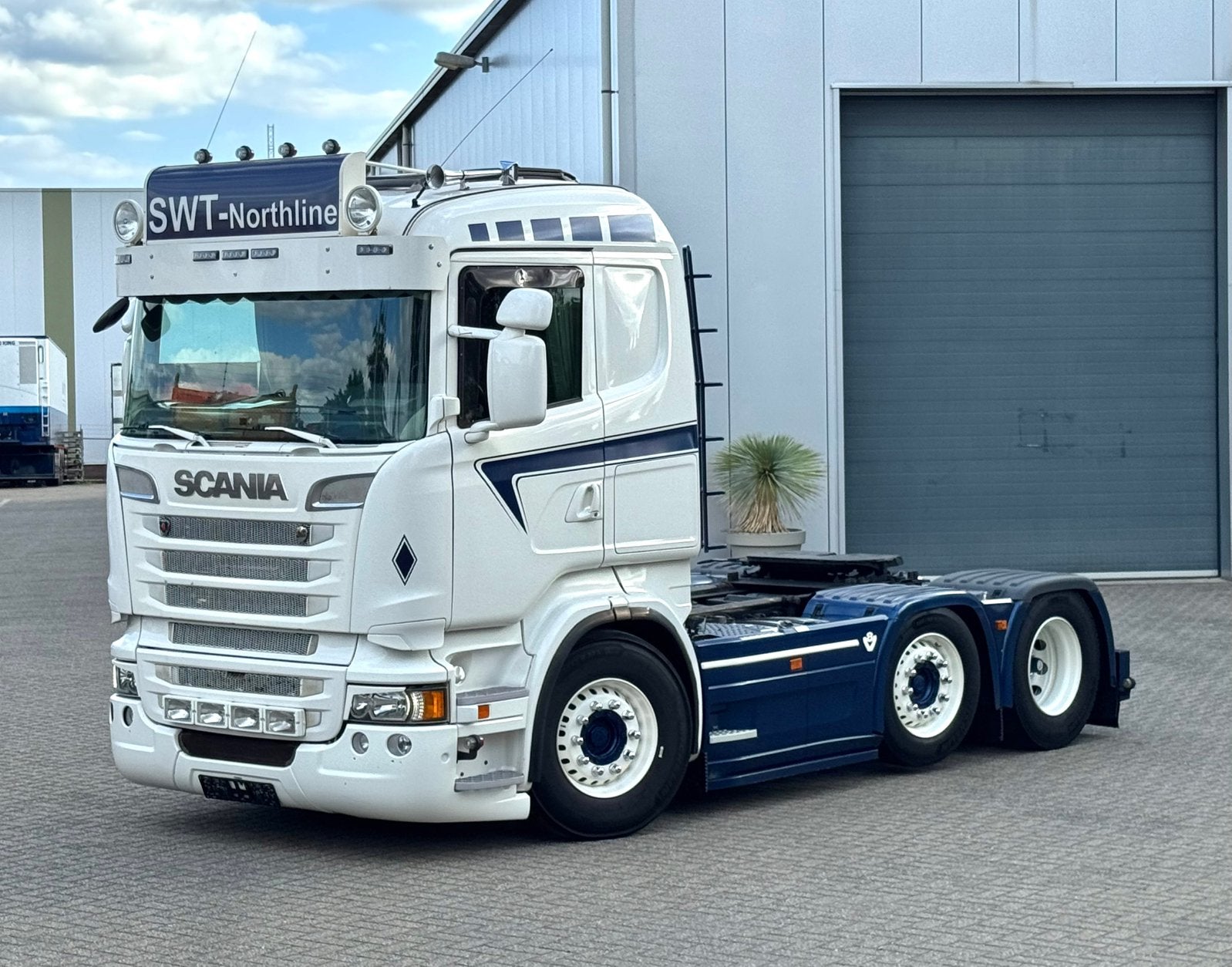 Scania R560 V8 / handgeschakeld / top conditie / full air, Auto's, Euro 5, Scania, Wit, Bedrijf