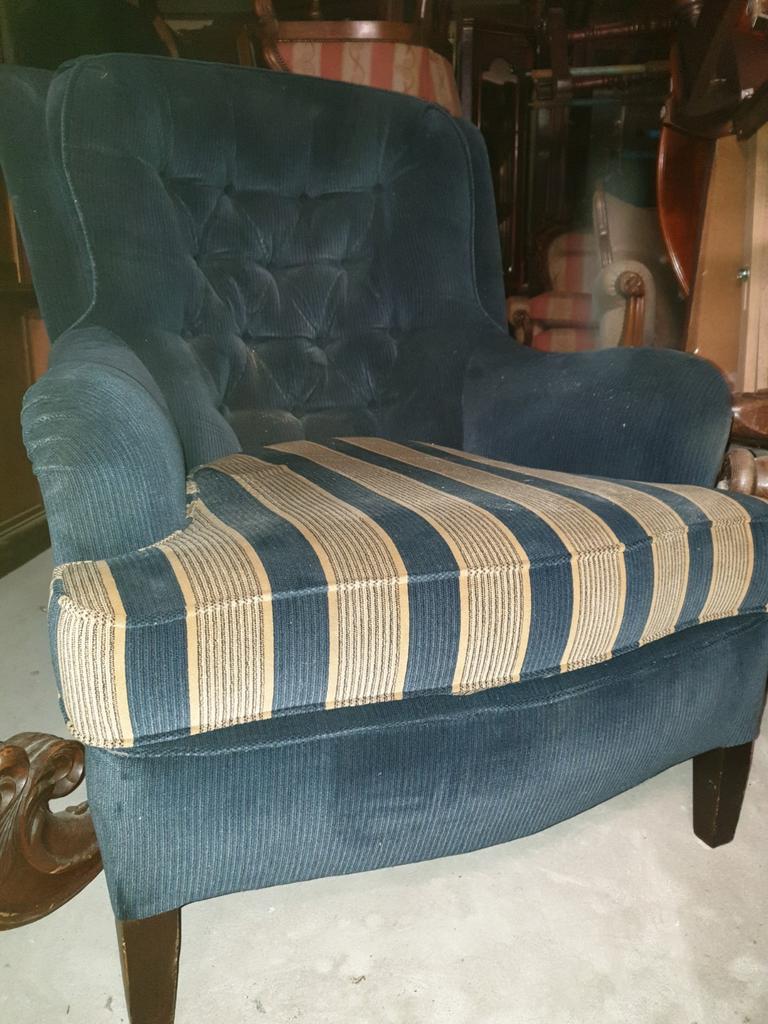 Fauteuil, Huis en Inrichting, Fauteuils, Ophalen of Verzenden, Gebruikt, 75 tot 100 cm, 50 tot 75 cm