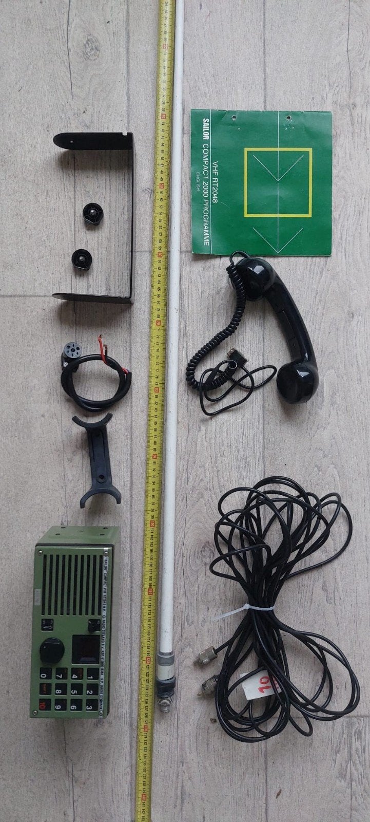 Sailor RT2048 marifoon compleet, Ophalen of Verzenden, Zo goed als nieuw, Radio