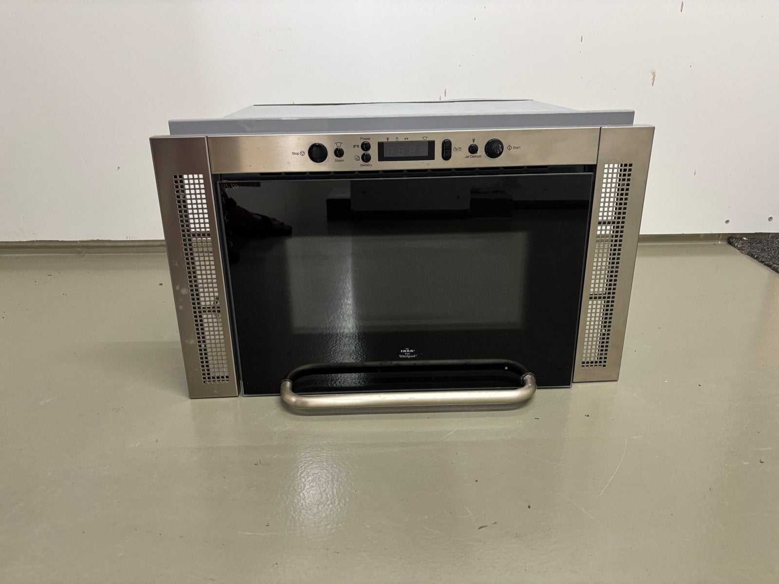 Whirlpool/Ikea Inbouw Magnetron met Stoomfunctie, Witgoed en Apparatuur, Magnetrons, Ophalen, Gebruikt, 60 cm of meer, Magnetron