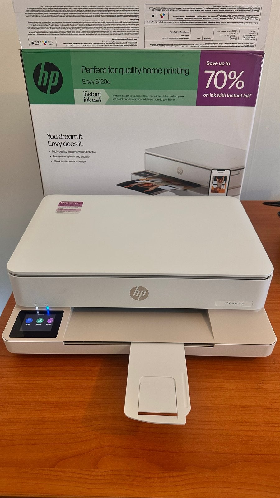HP Envy 6120e all-in-one printer – wifi, Computers en Software, Inkjetprinter, All-in-one, Ophalen of Verzenden, Draadloos