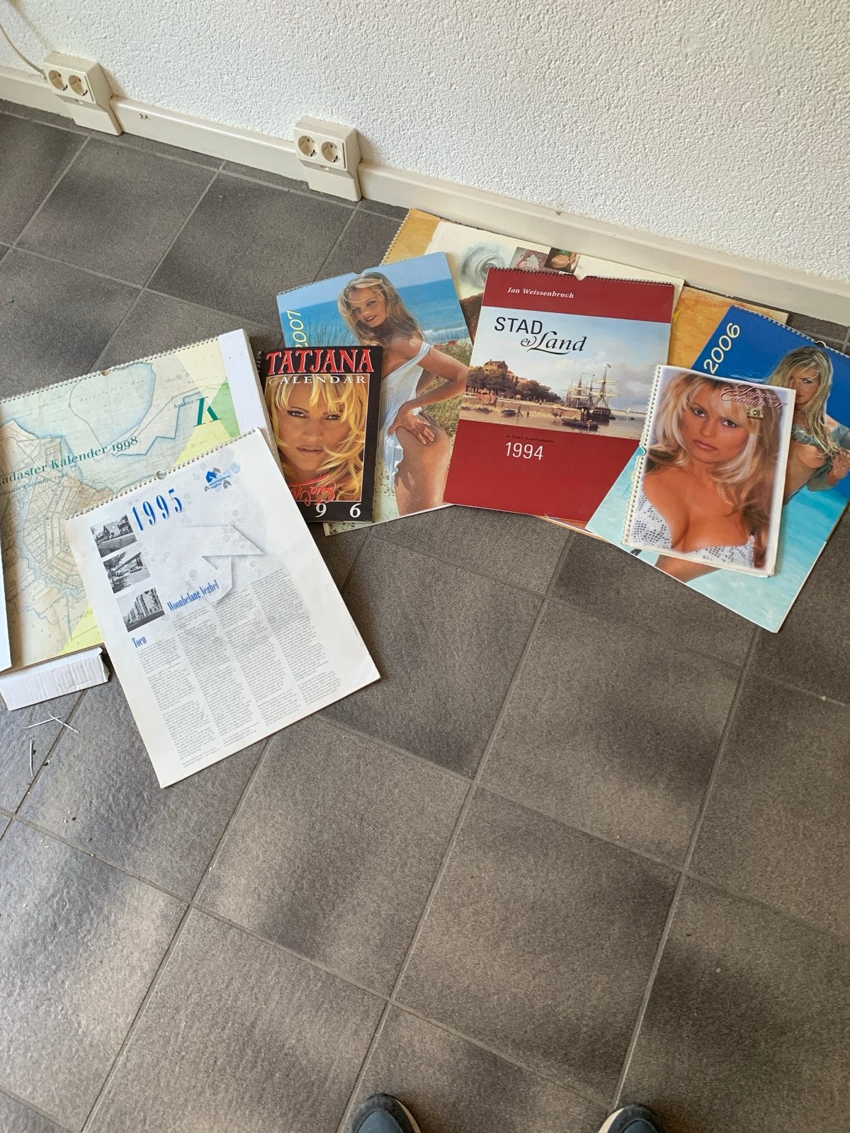 Kalenders div jaren, Ophalen, Jaarkalender