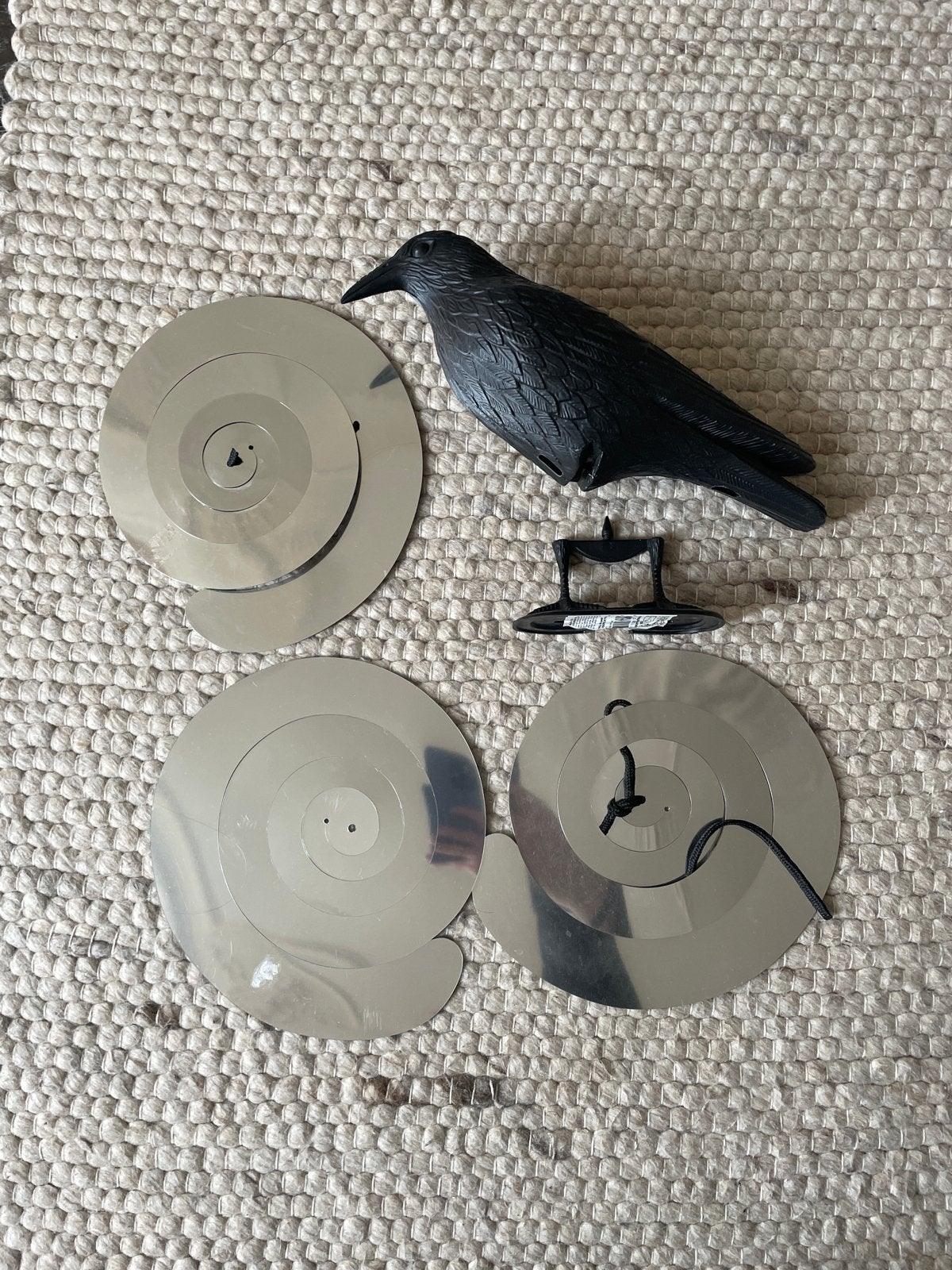 Vogelverschrikker/afschrikmateriaal vogels, Ophalen of Verzenden, Gebruikt