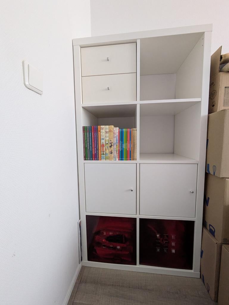 Kallax kast wit., Ophalen, Gebruikt