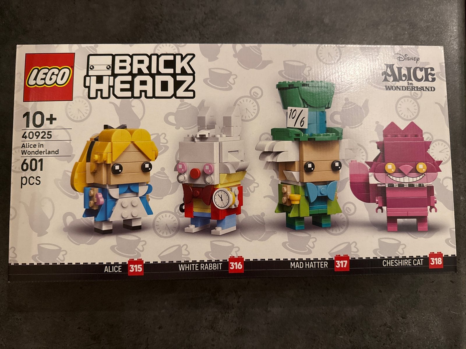 LEGO BrickHeadz Disney Alice in Wonderland 40925, Ophalen of Verzenden, Nieuw