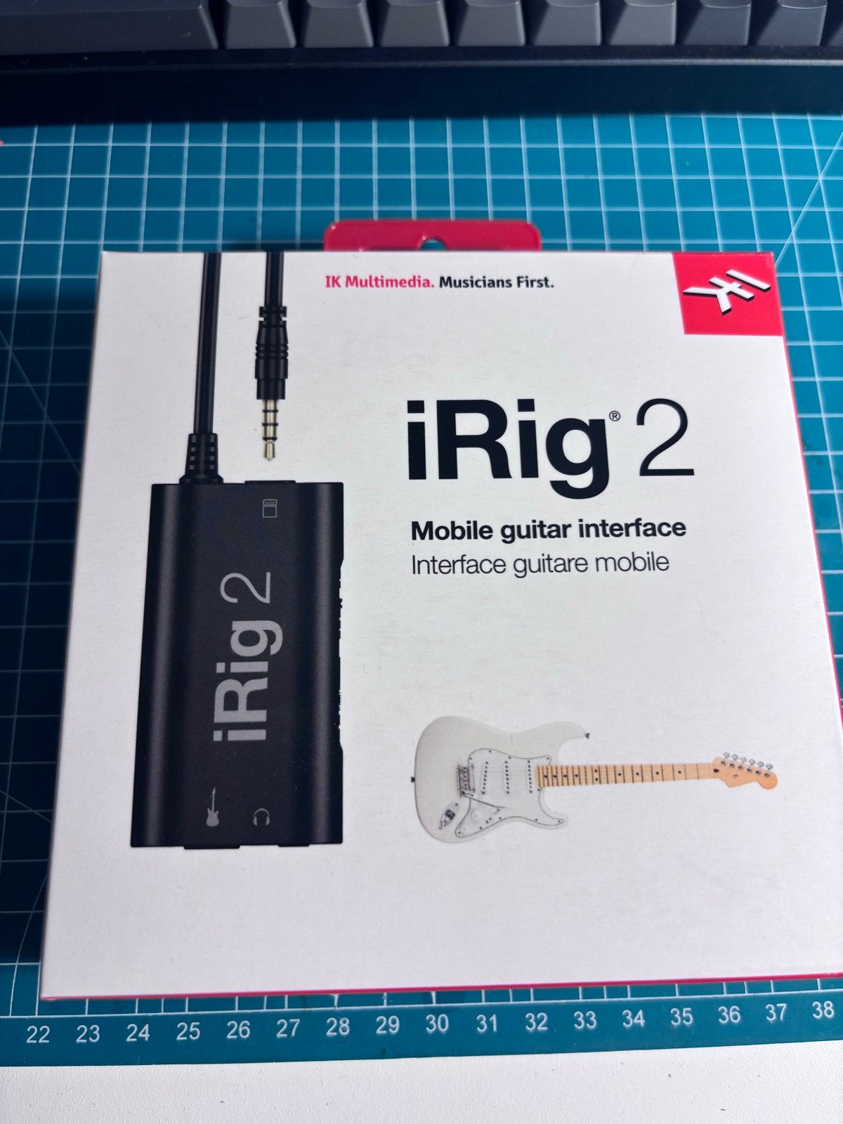 IK Multimedia iRig 2 Mobiele Gitaar Interface, Ophalen of Verzenden, Zo goed als nieuw