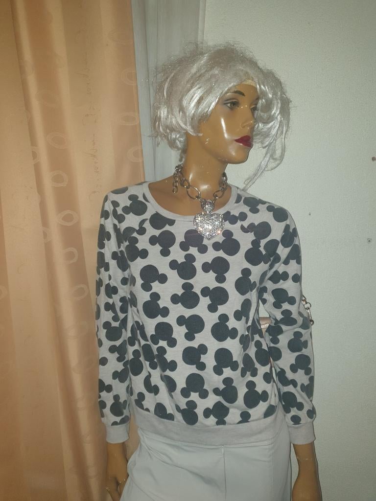 Disney Mickey Mouse sweater maat S, Disney, Ophalen of Verzenden, Zo goed als nieuw, Maat 36 (S)