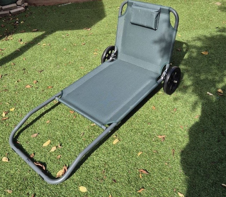Lig stoelen - voor op het strand, Ophalen, Zo goed als nieuw