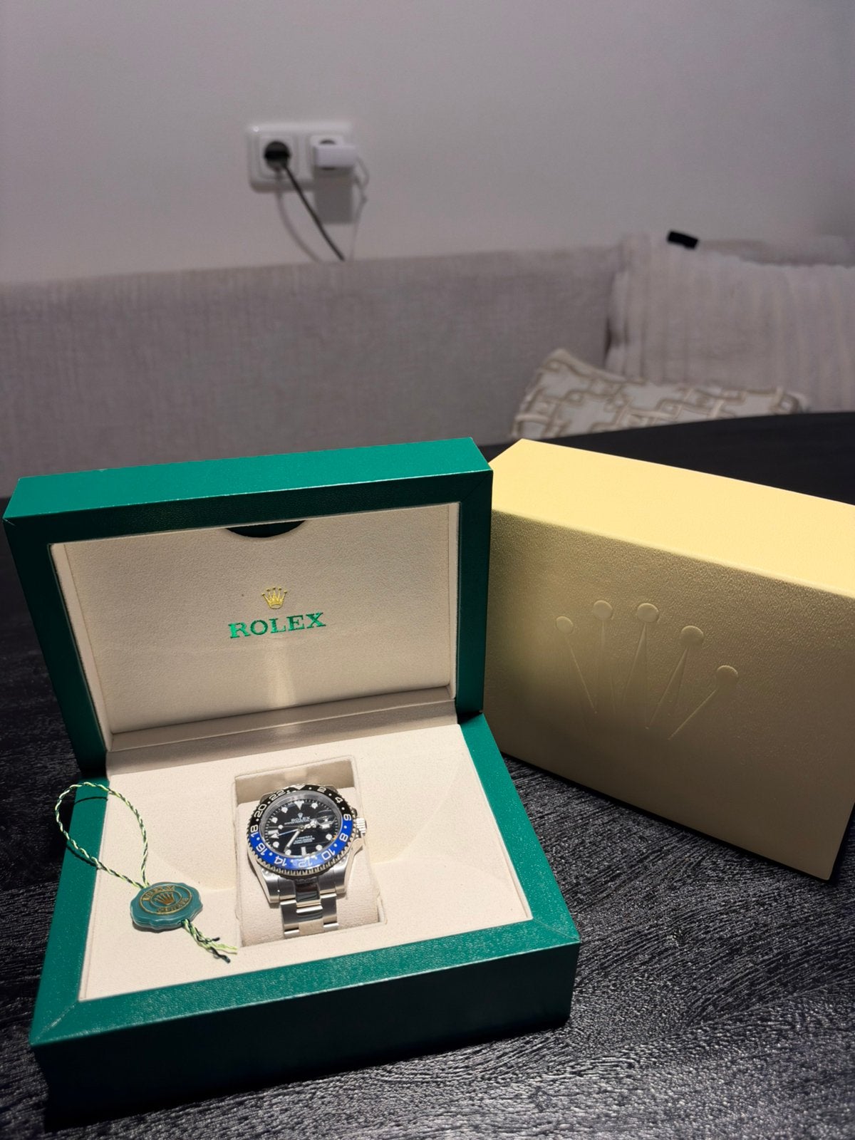 Rolex GMT Master II “Batman”, Overige merken, Staal, Staal, Polshorloge