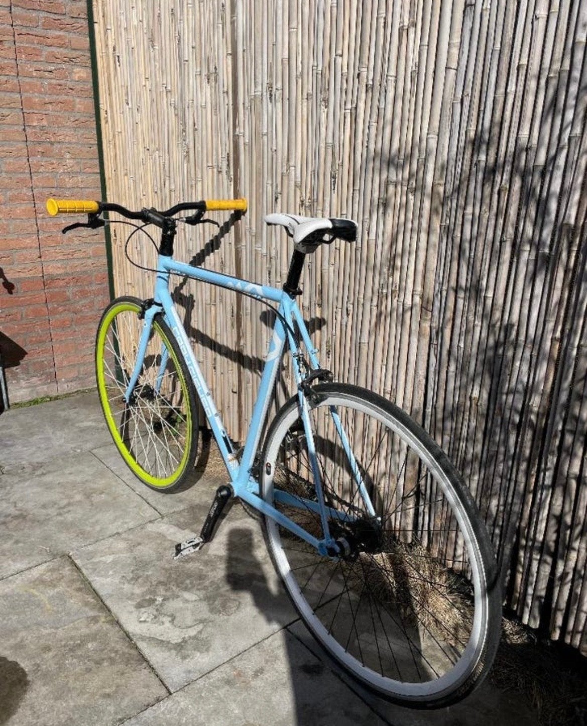 Gary Fisher Triton Single Speed / Fixie - Lichtblauw, Fietsen en Brommers, Ophalen, Gebruikt, Overige merken