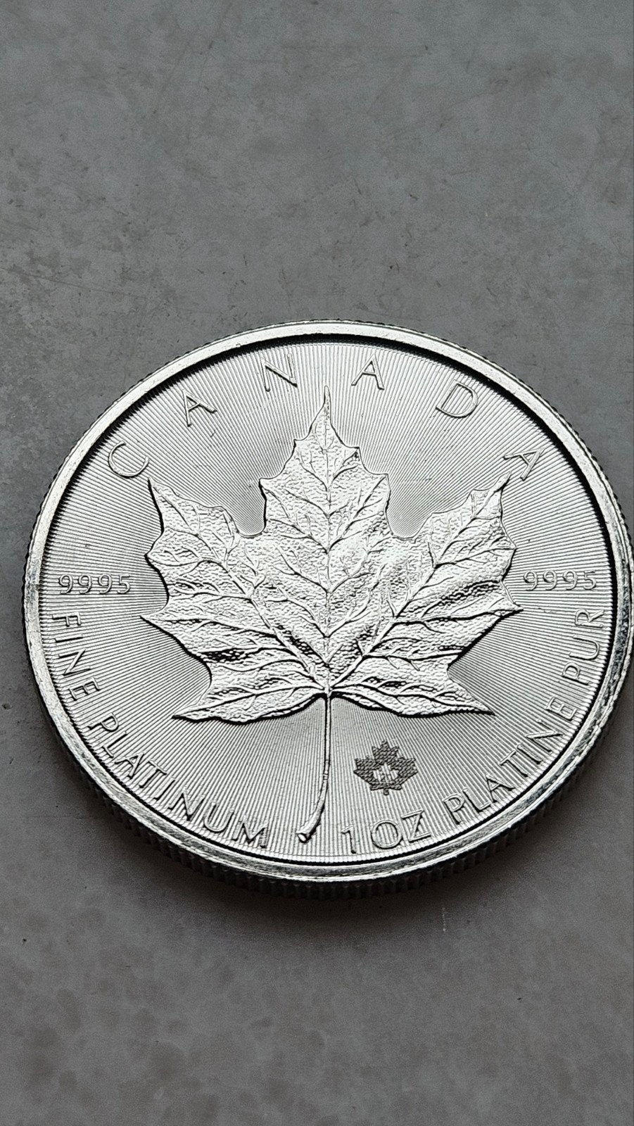 2 x 1 ounce platina, Ophalen of Verzenden