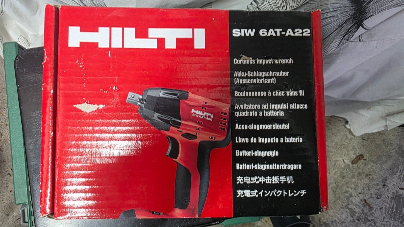 Hilti SIW 6AT-A22 Accu Slagmoersleutel Nieuw, Ophalen of Verzenden, Nieuw, Overige typen