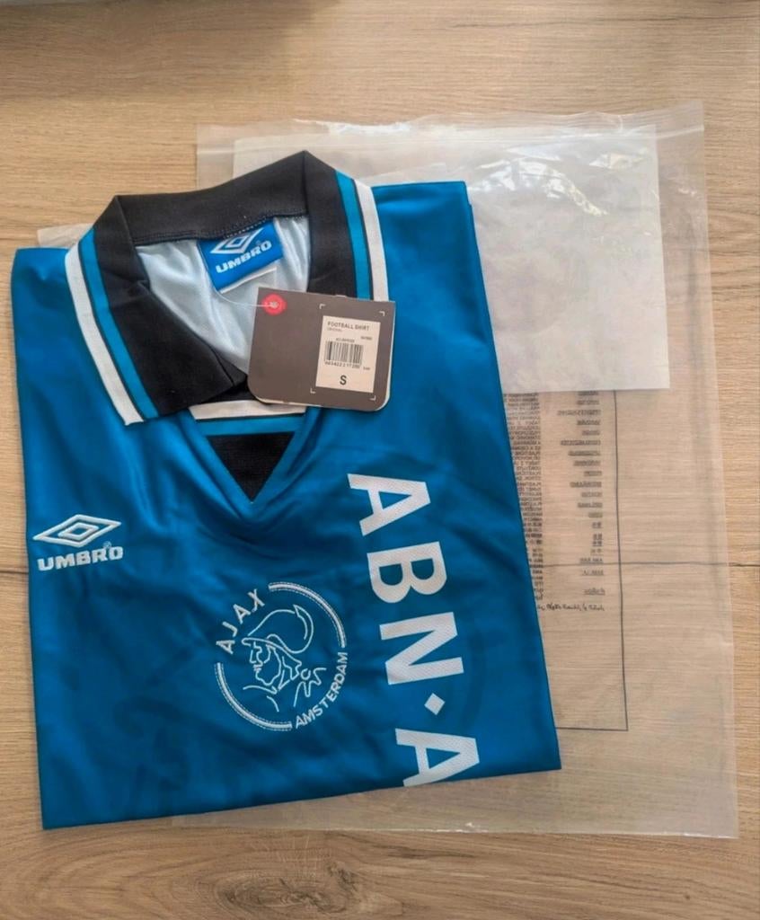 Nieuw retro shirt Ajax 1995/1996 maat S, Ophalen of Verzenden, Nieuw, Shirt