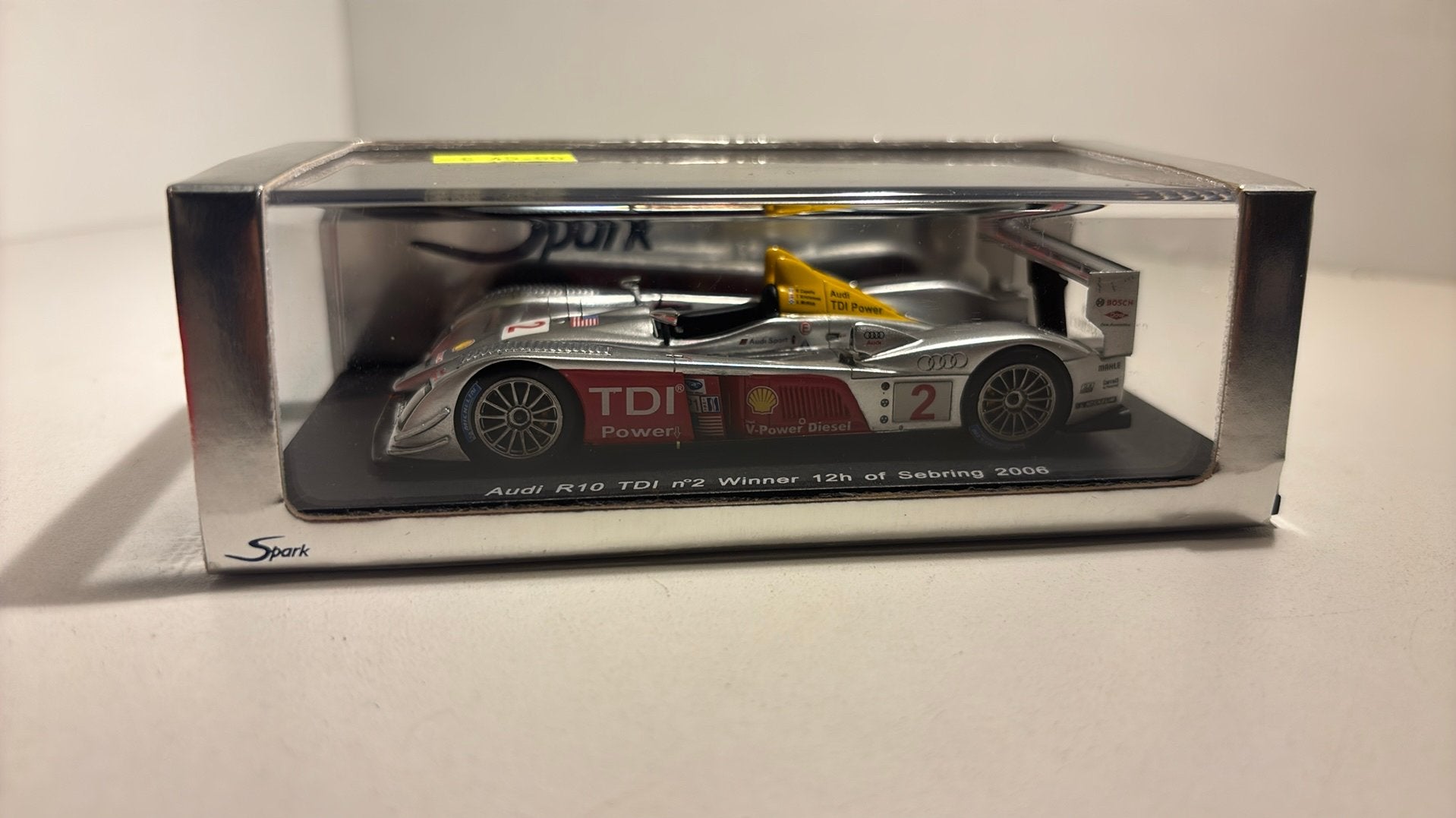 Audi r10 #2 winner 12h sebring 2006 spark 1.43, Overige merken, Auto, Ophalen of Verzenden, A