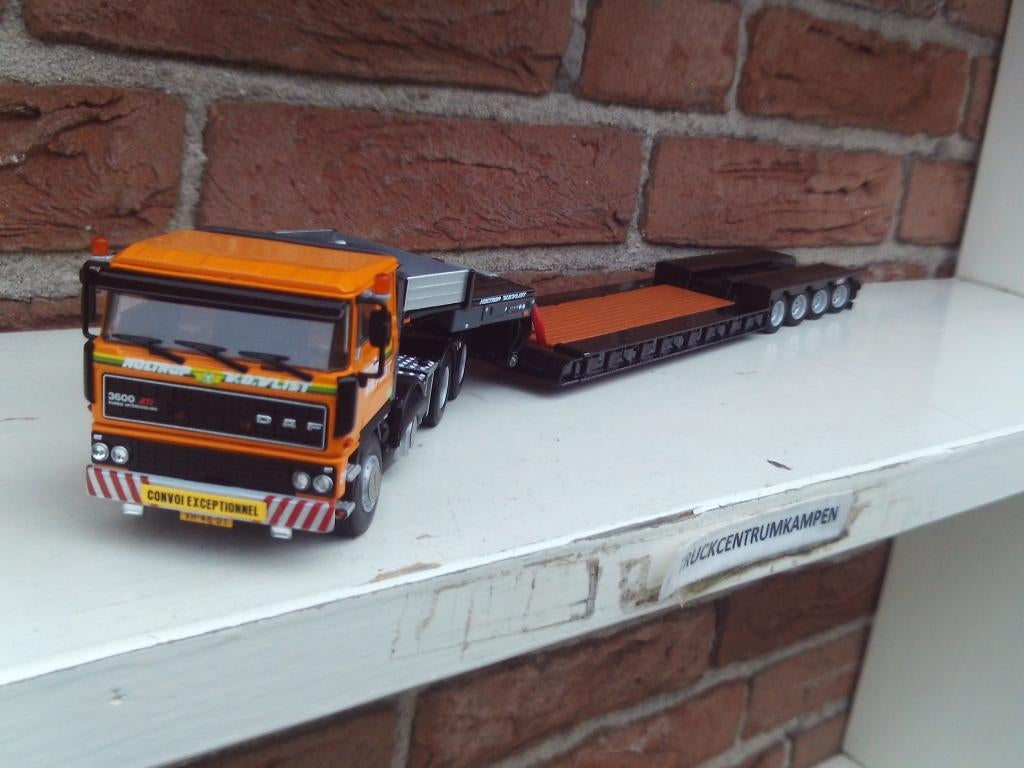 WSI  Daf  3600  8 x 4  Holtrop  van  der  Vlist., Hobby en Vrije tijd, Modelauto's | 1:50, Ophalen of Verzenden, Nieuw, Bus of Vrachtwagen