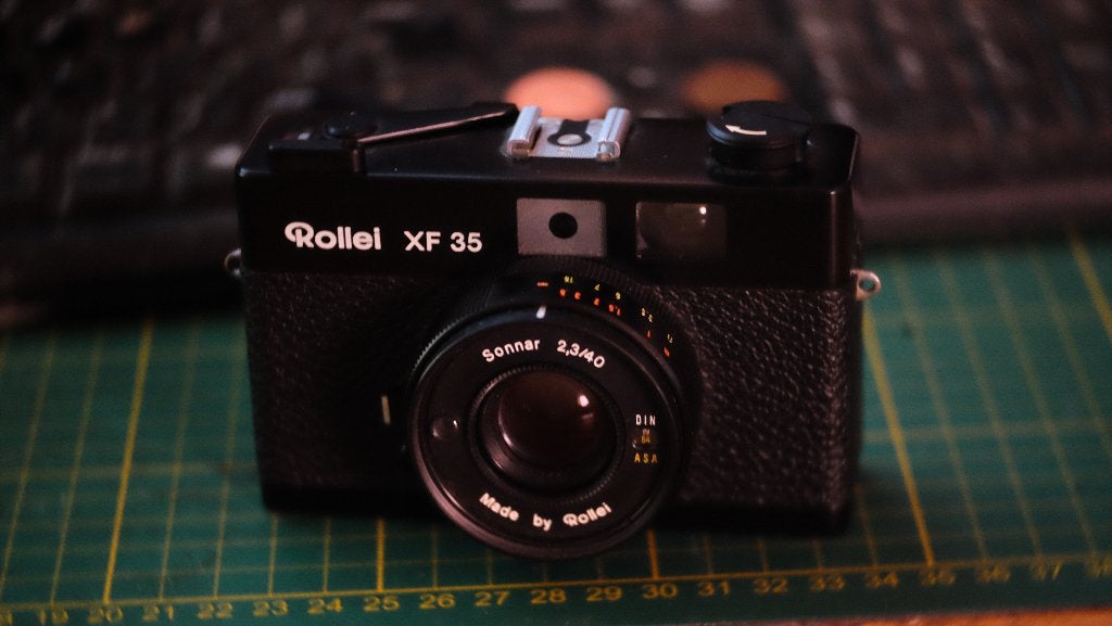 Rollei XF 35, Ophalen of Verzenden, Zo goed als nieuw, Compact, Overige Merken