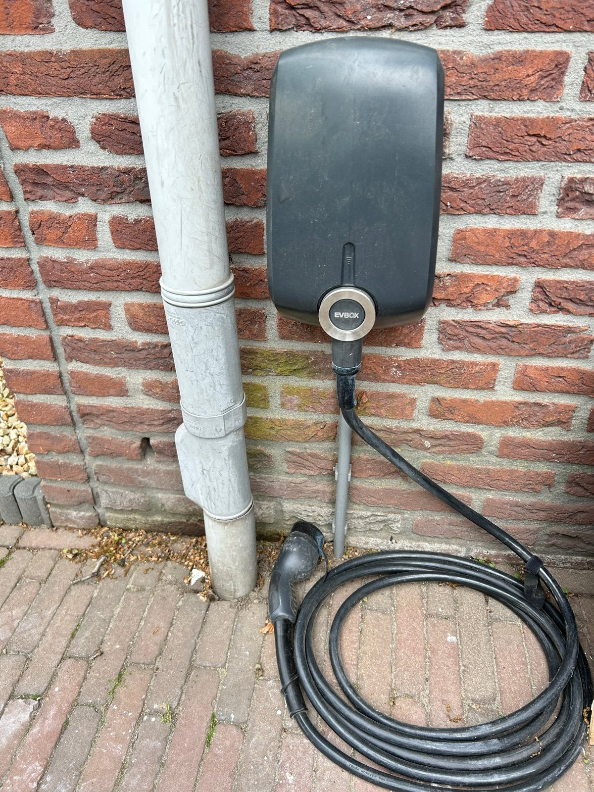 EVbox Elvi v2 22 kWh 3 fase laadstation met vaste kabel, Ophalen, Gebruikt, Laadpaal