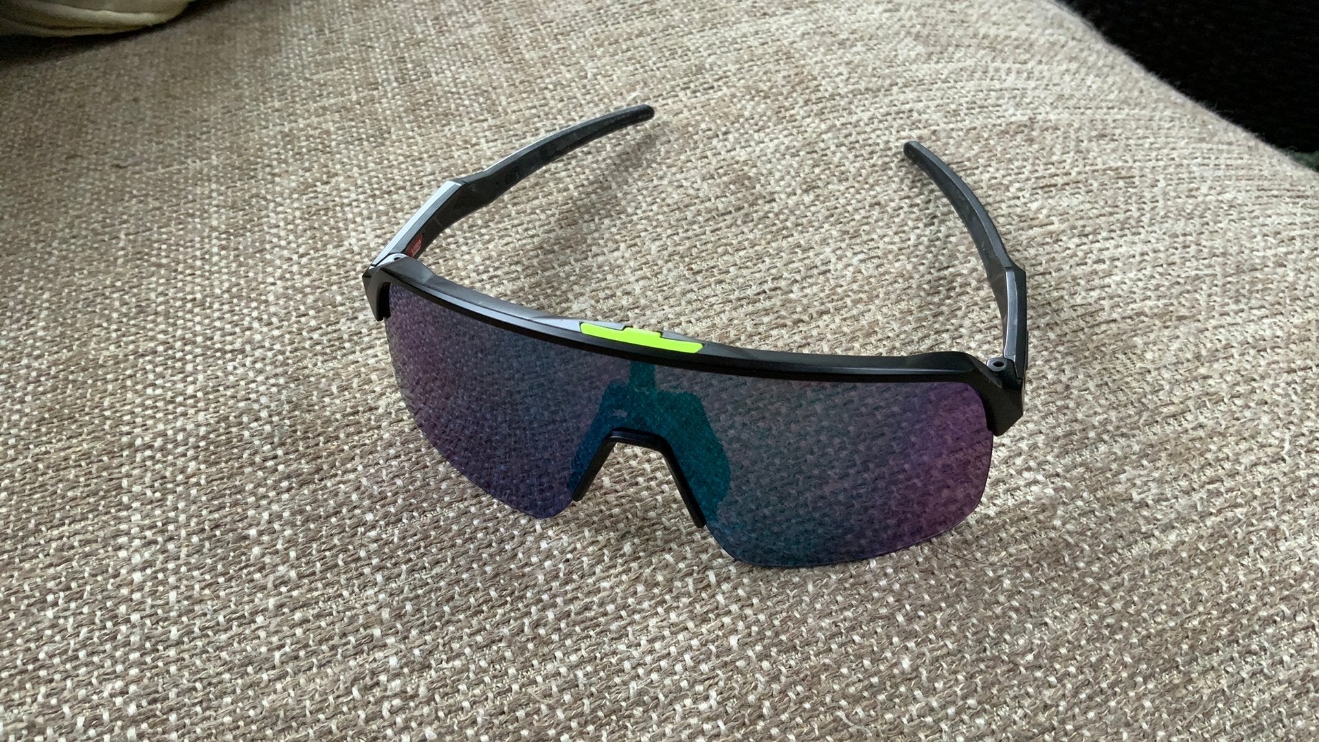 Oakley Sutro Lite Fietsbril Mat Zwart met PRIZM RoadJadeLens, Sieraden, Tassen en Uiterlijk, Ophalen of Verzenden, Zo goed als nieuw