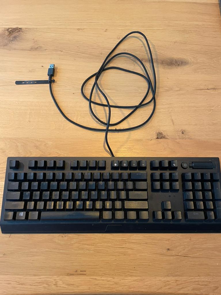 Razer Gaming toetsenbord + Muis, Computers en Software, Toetsenborden, Ophalen, Zo goed als nieuw, Qwerty, Toetsenbord en muis-set