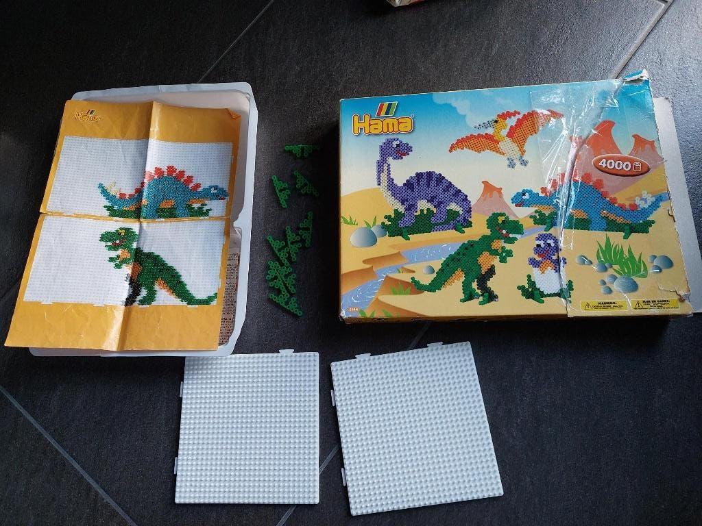 Strijkkralen dino's, Ophalen of Verzenden, Gebruikt, Dieren, Overige typen