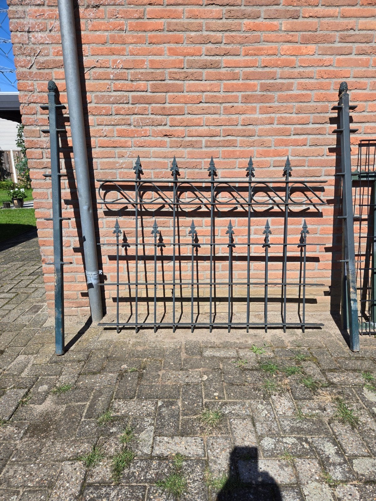 Tuinhek, Ophalen, Gebruikt, IJzer, Sierhekwerk