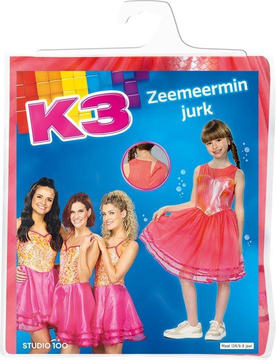 K3 - Verkleedkleding - Verkleedjurk 6-8j, Meisje, Nieuw, Ophalen of Verzenden, 122 t/m 128