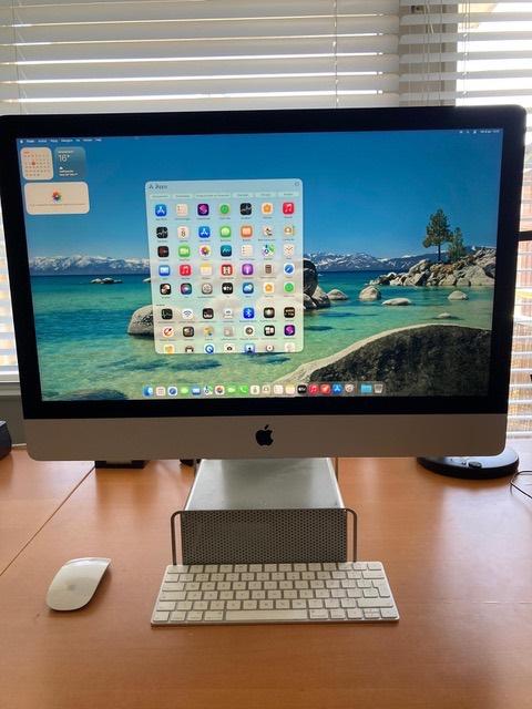iMac 27 inch - 2020, Computers en Software, Apple Desktops, Gebruikt, iMac, SSD, 3 tot 4 Ghz, Ophalen