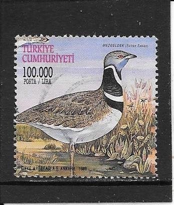 Turkije vogels, Ophalen of Verzenden, Overige landen, Gestempeld