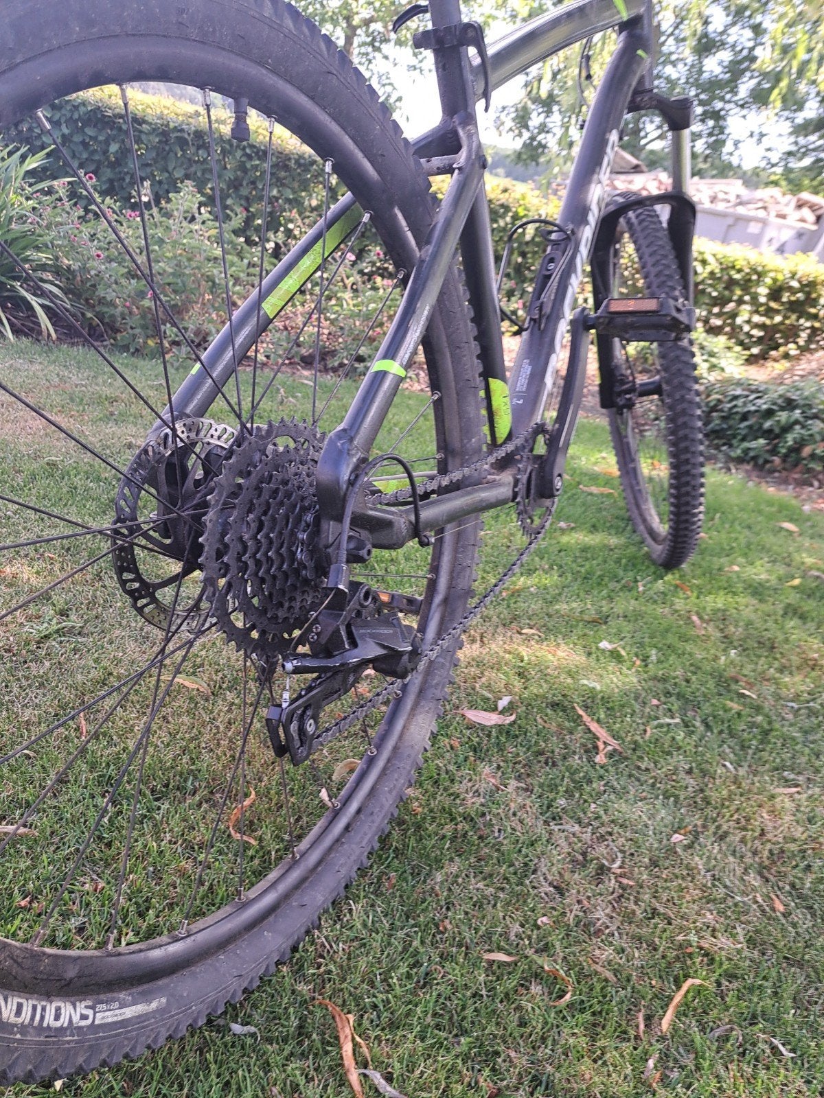 Rockrider ST530 mountainbike - tandwielen versleten, Fietsen en Brommers, Gebruikt, Hardtail, Schijfrem, Ophalen