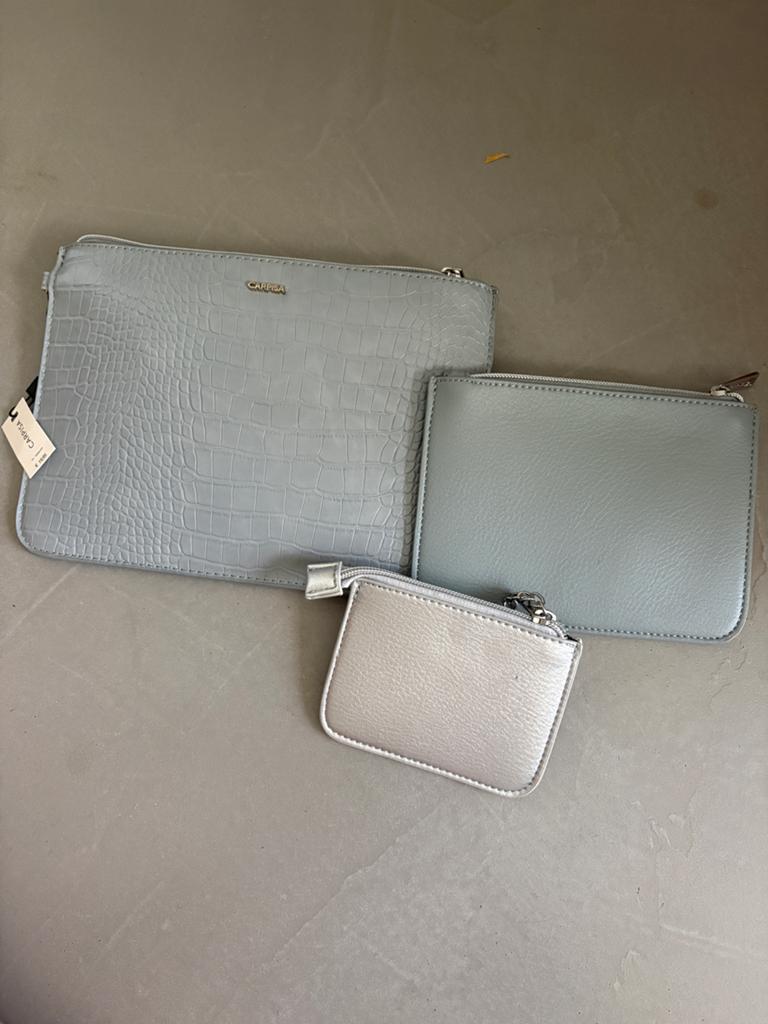 Set van 3 - clutch en portomonnee, Ophalen of Verzenden, Nieuw